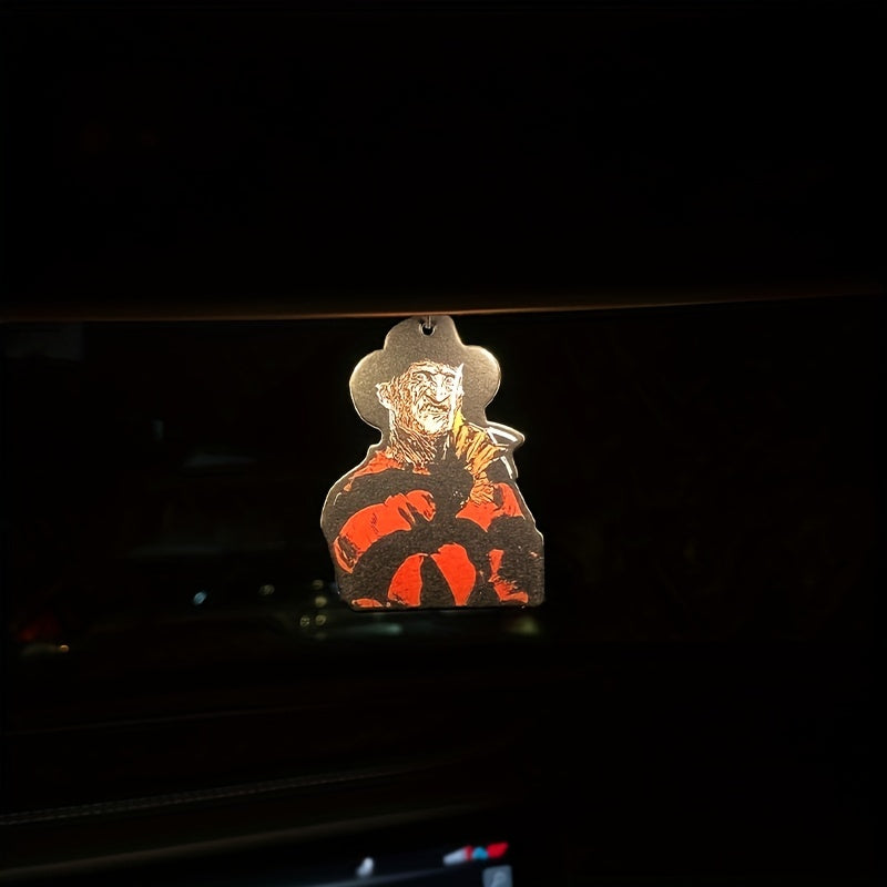 1pc/3pcs Horror Car Aromatherapy, Car Fragrance, Car Perfume, Rearview Mirror Hanging Decor, Car Air Fresheners, Car Interior Accessories Pendant