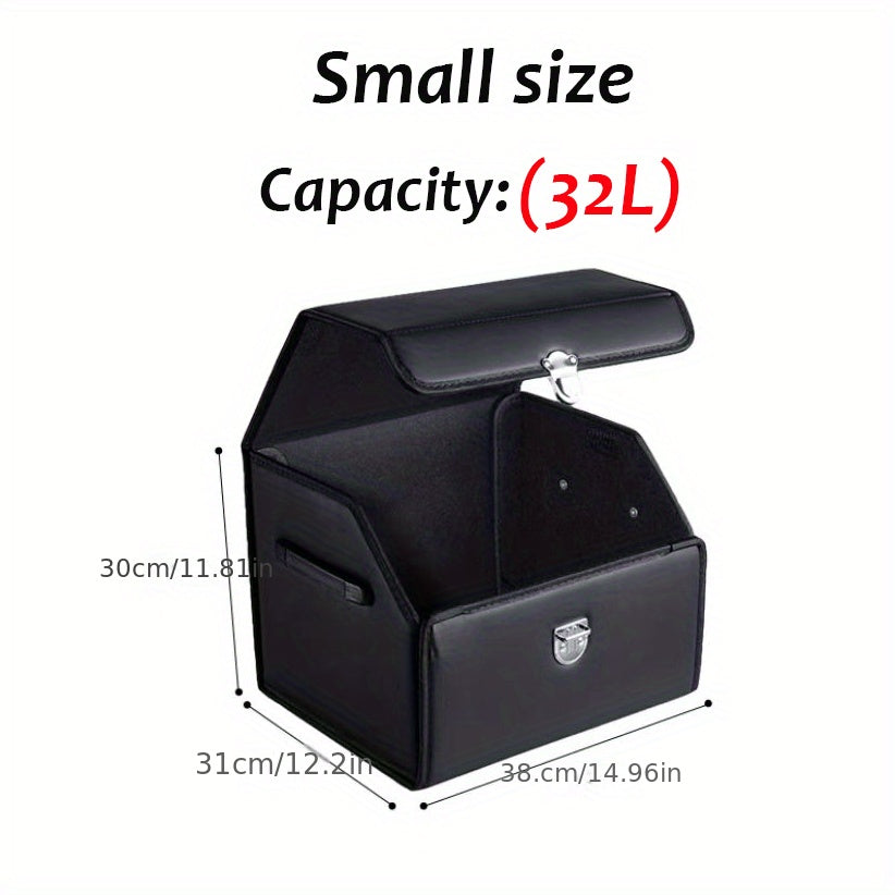 Car Trunk Storage Box, High-grade Material, Foldable Car Storage Box, Car Interior Supplies
