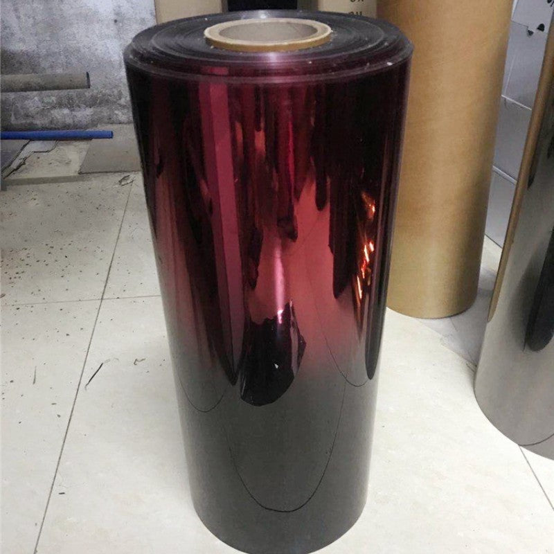 1pc Automotive Dual Color Film Gradient Insulation Film Explosion-proof Window Sunshade Film Solar Film Automotive Color Contrast Film 19.6x118.1 Inch