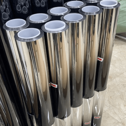 1pc Automotive Dual Color Film Gradient Insulation Film Explosion-proof Window Sunshade Film Solar Film Automotive Color Contrast Film 19.6x118.1 Inch