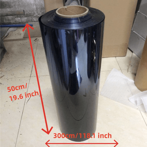 1pc Automotive Dual Color Film Gradient Insulation Film Explosion-proof Window Sunshade Film Solar Film Automotive Color Contrast Film 19.6x118.1 Inch