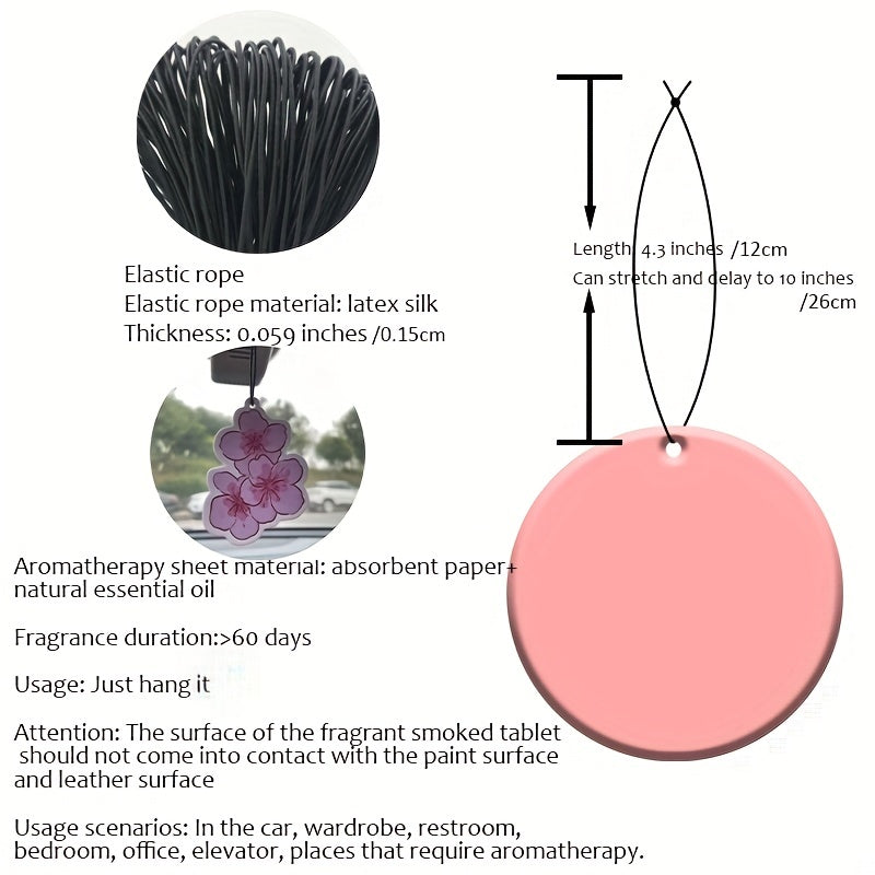 1pc/3pcs Horror Car Aromatherapy, Car Fragrance, Car Perfume, Rearview Mirror Hanging Decor, Car Air Fresheners, Car Interior Accessories Pendant