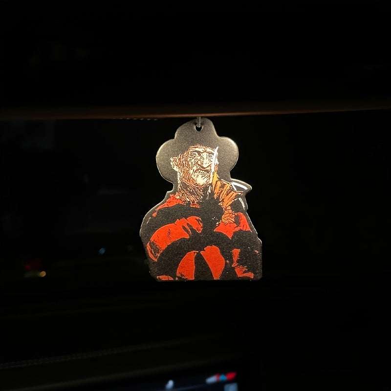 1pc/3pcs Horror Car Aromatherapy, Car Fragrance, Car Perfume, Rearview Mirror Hanging Decor, Car Air Fresheners, Car Interior Accessories Pendant