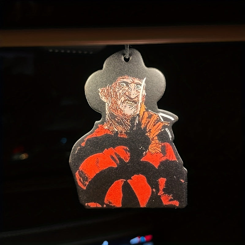 1pc/3pcs Horror Car Aromatherapy, Car Fragrance, Car Perfume, Rearview Mirror Hanging Decor, Car Air Fresheners, Car Interior Accessories Pendant